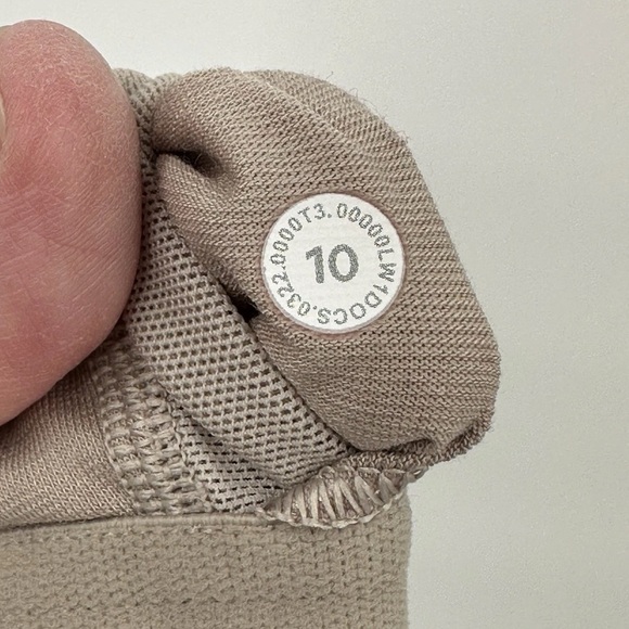 As Is - Lululemon White Tennis Dress - Has Pockets and Shorts - Size 10 - Picture 12 of 13